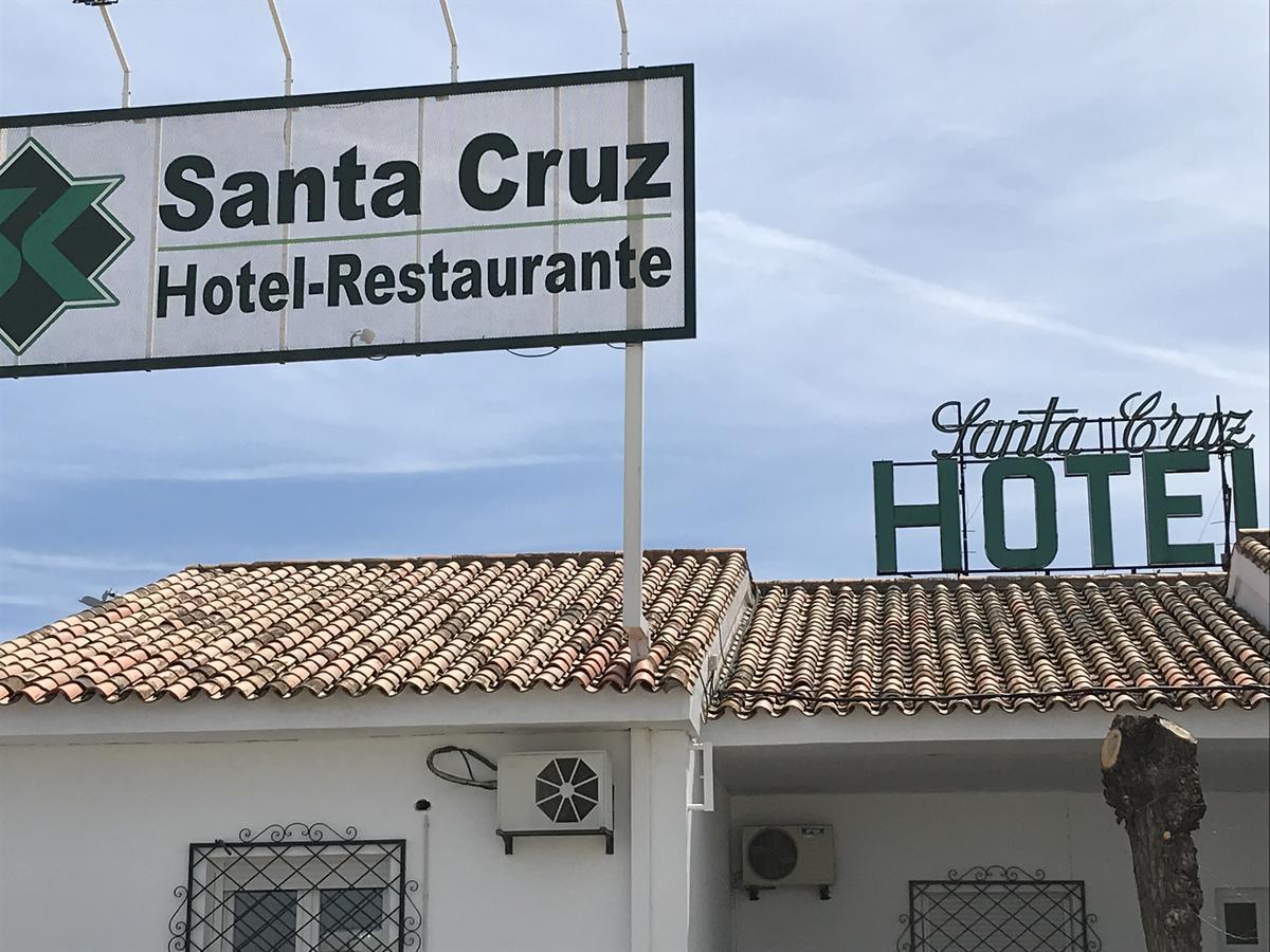Hotel Restaurante Santa Cruz Santa Cruz De Mudela Esterno foto